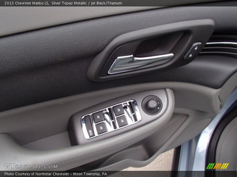 Silver Topaz Metallic / Jet Black/Titanium 2013 Chevrolet Malibu LS
