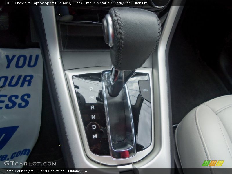 Black Granite Metallic / Black/Light Titanium 2012 Chevrolet Captiva Sport LTZ AWD