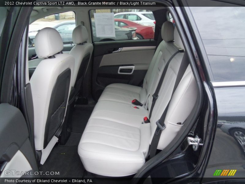 Rear Seat of 2012 Captiva Sport LTZ AWD