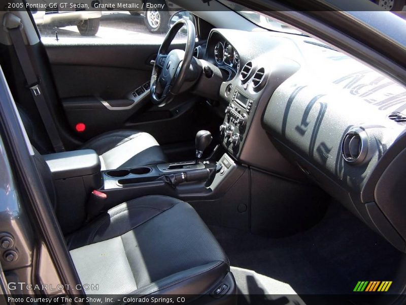 Granite Metallic / Ebony 2005 Pontiac G6 GT Sedan