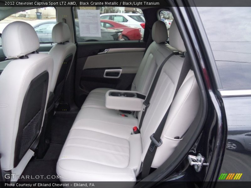 Rear Seat of 2012 Captiva Sport LTZ AWD