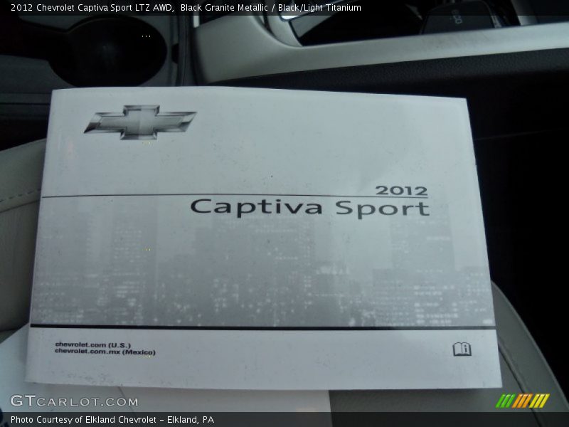 Books/Manuals of 2012 Captiva Sport LTZ AWD