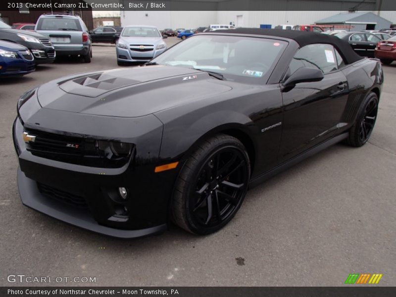 Front 3/4 View of 2013 Camaro ZL1 Convertible
