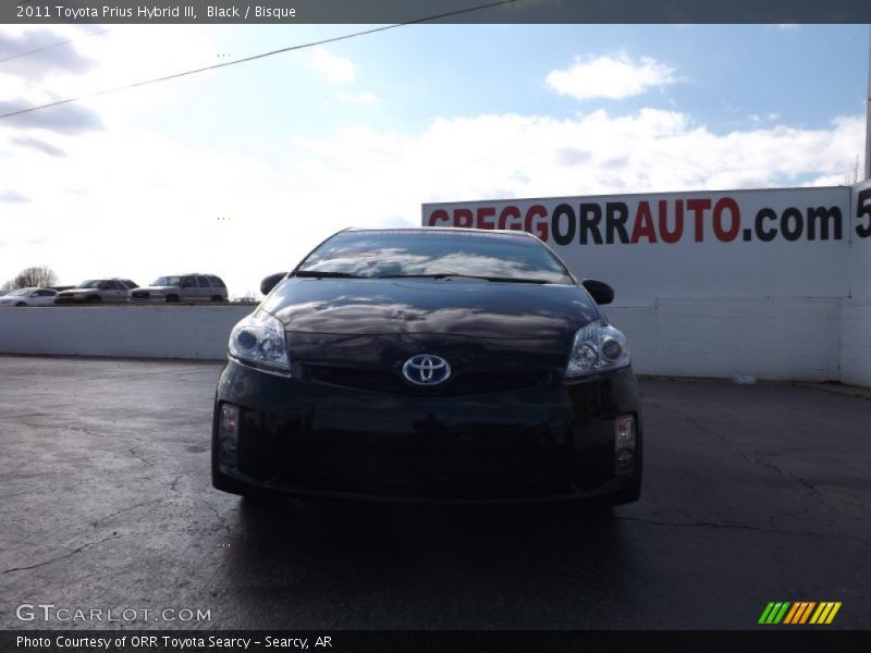 Black / Bisque 2011 Toyota Prius Hybrid III