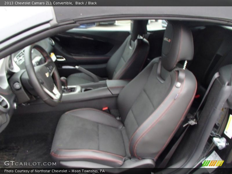 Front Seat of 2013 Camaro ZL1 Convertible