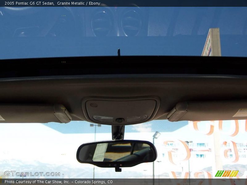 Granite Metallic / Ebony 2005 Pontiac G6 GT Sedan