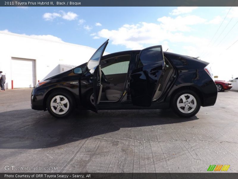 Black / Bisque 2011 Toyota Prius Hybrid III