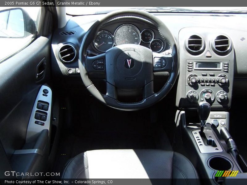 Granite Metallic / Ebony 2005 Pontiac G6 GT Sedan