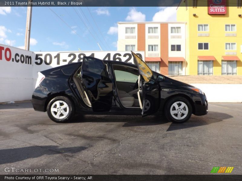 Black / Bisque 2011 Toyota Prius Hybrid III
