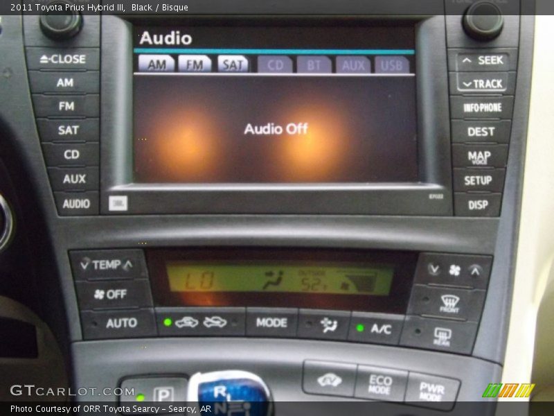 Black / Bisque 2011 Toyota Prius Hybrid III