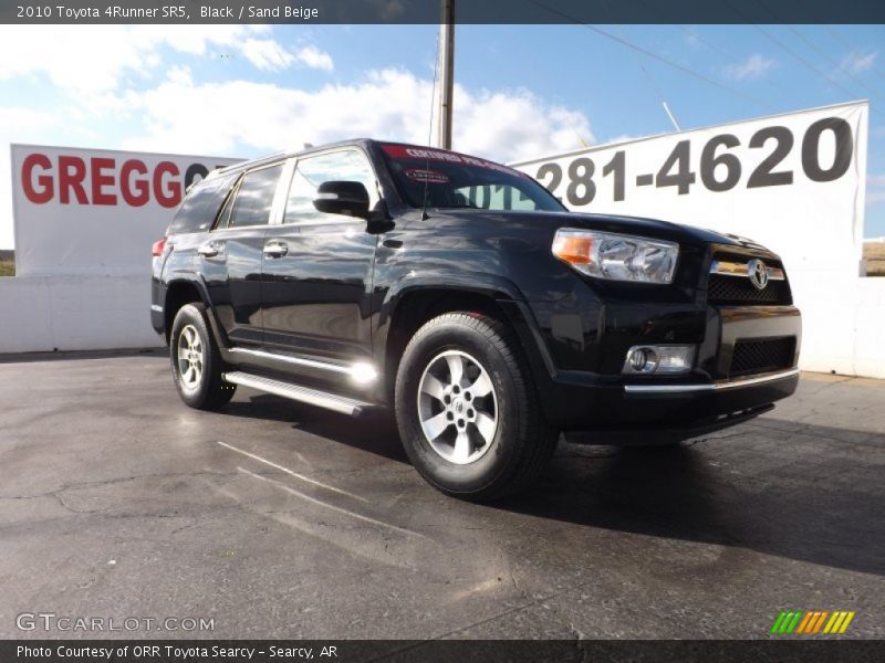 Black / Sand Beige 2010 Toyota 4Runner SR5