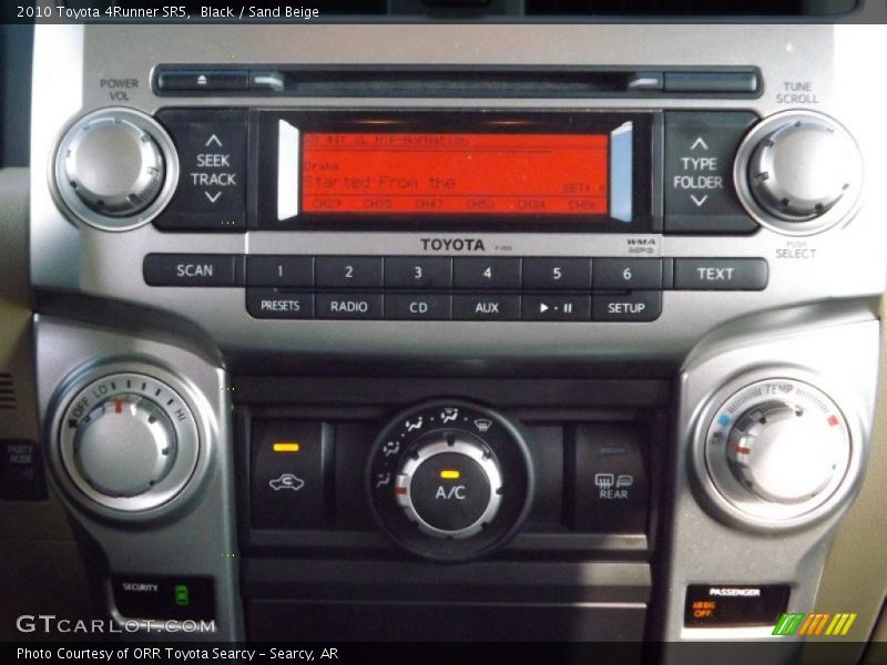 Black / Sand Beige 2010 Toyota 4Runner SR5