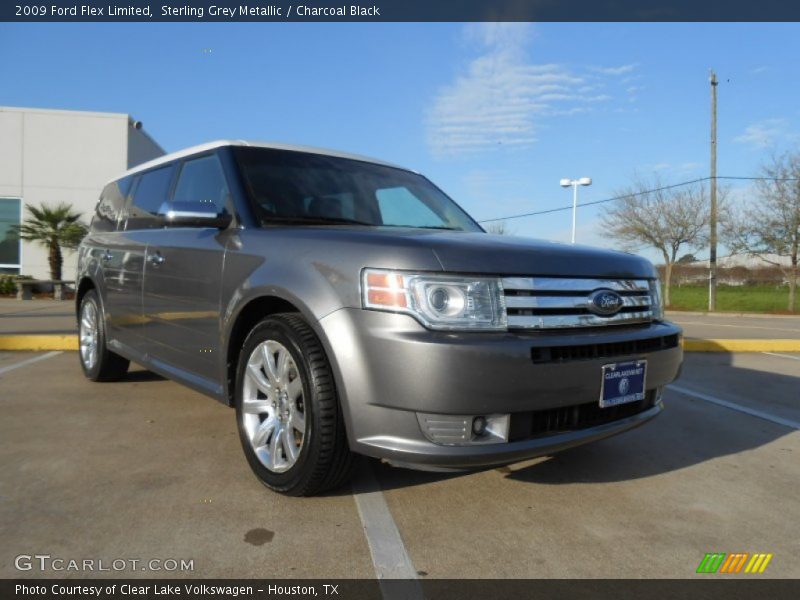 Sterling Grey Metallic / Charcoal Black 2009 Ford Flex Limited