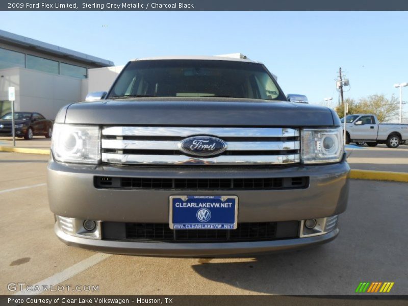 Sterling Grey Metallic / Charcoal Black 2009 Ford Flex Limited