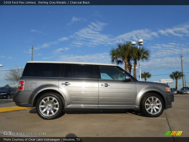 Sterling Grey Metallic / Charcoal Black 2009 Ford Flex Limited