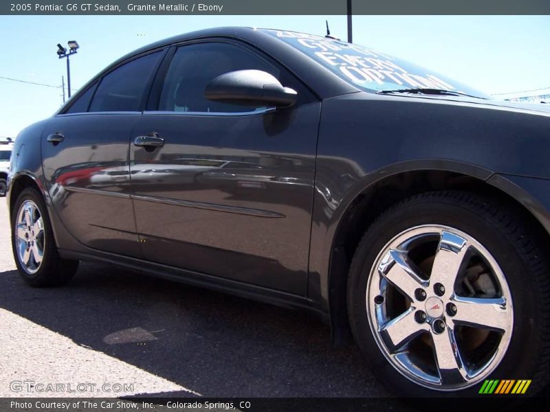 Granite Metallic / Ebony 2005 Pontiac G6 GT Sedan