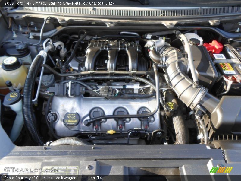 Sterling Grey Metallic / Charcoal Black 2009 Ford Flex Limited