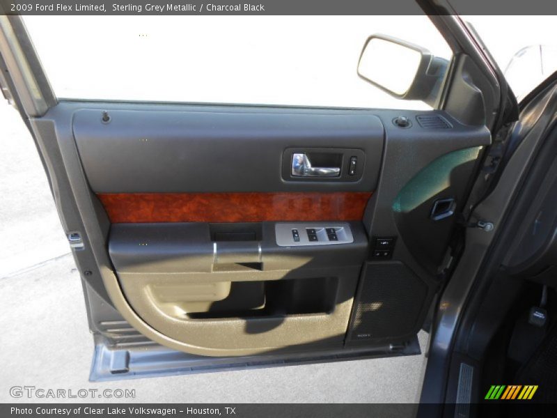 Sterling Grey Metallic / Charcoal Black 2009 Ford Flex Limited