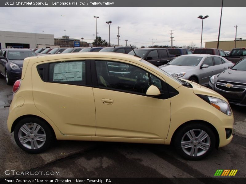 Lemonade (Yellow) / Yellow/Yellow 2013 Chevrolet Spark LS