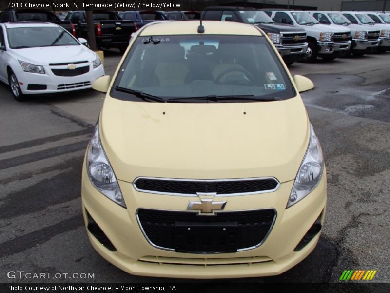 Lemonade (Yellow) / Yellow/Yellow 2013 Chevrolet Spark LS