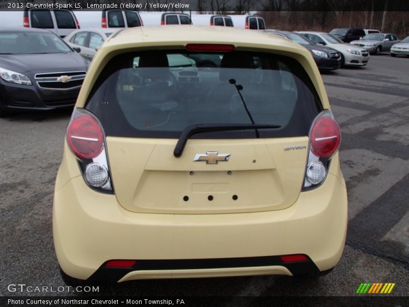 Lemonade (Yellow) / Yellow/Yellow 2013 Chevrolet Spark LS
