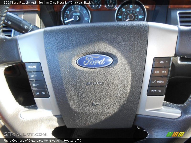 Sterling Grey Metallic / Charcoal Black 2009 Ford Flex Limited
