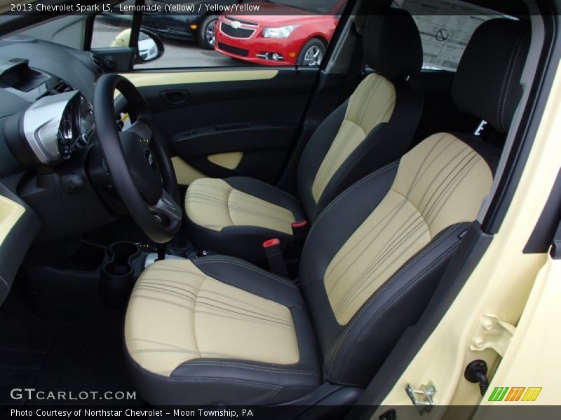 Front Seat of 2013 Spark LS