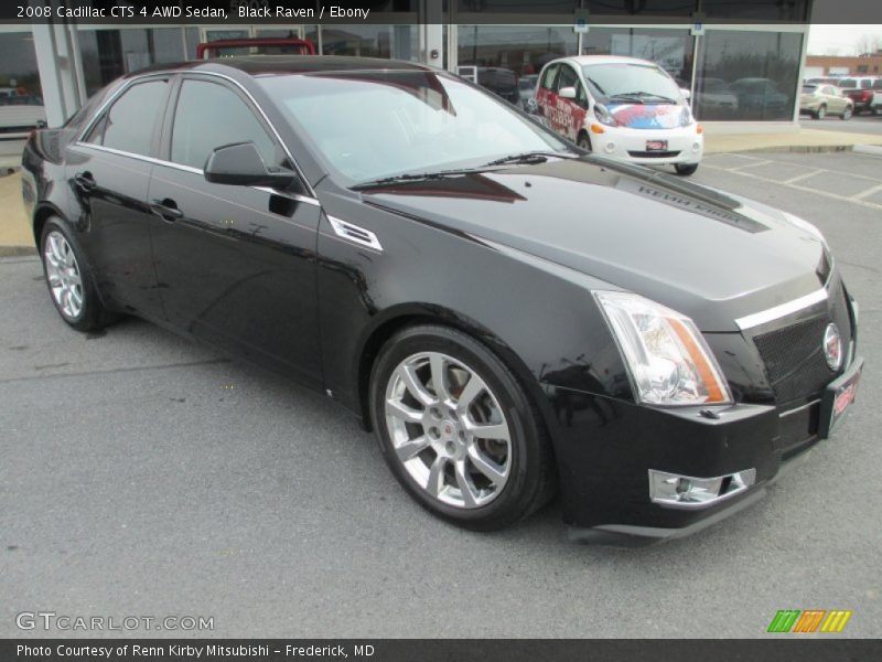 Black Raven / Ebony 2008 Cadillac CTS 4 AWD Sedan