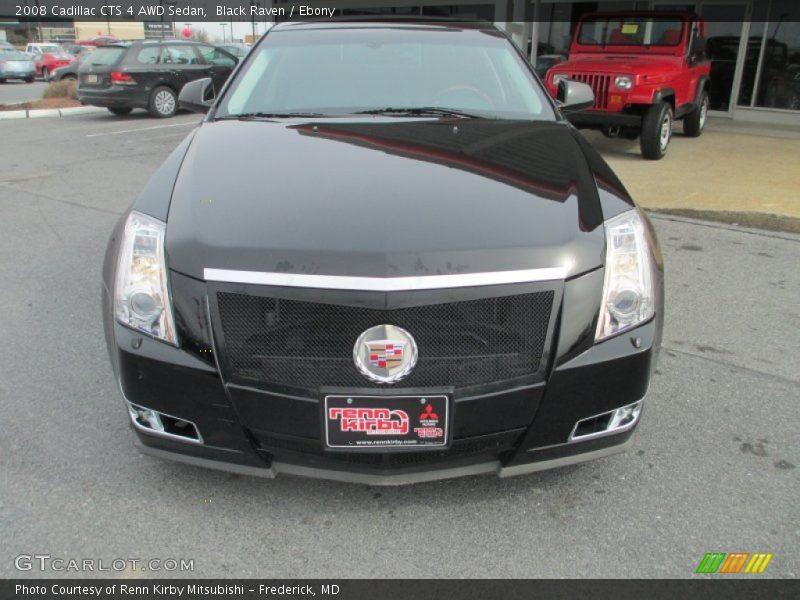 Black Raven / Ebony 2008 Cadillac CTS 4 AWD Sedan