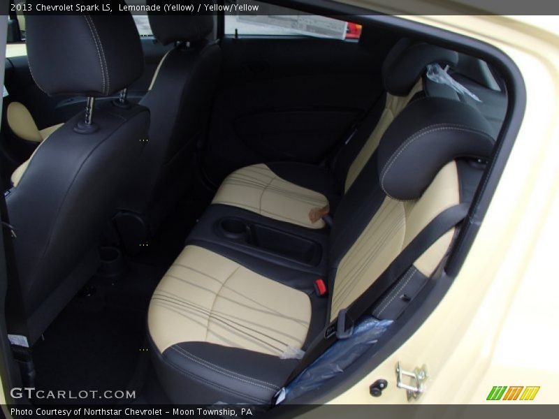 Rear Seat of 2013 Spark LS