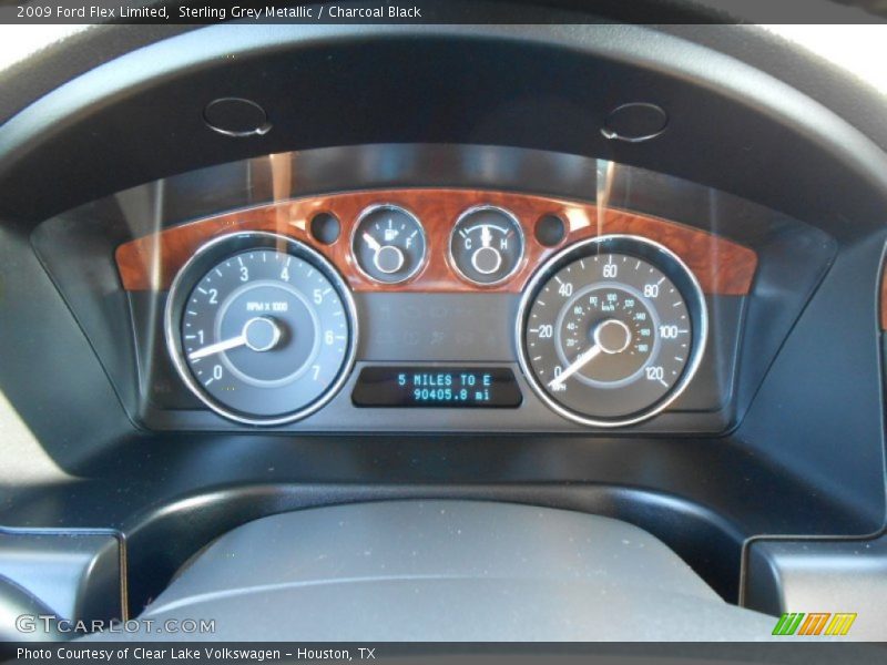 Sterling Grey Metallic / Charcoal Black 2009 Ford Flex Limited