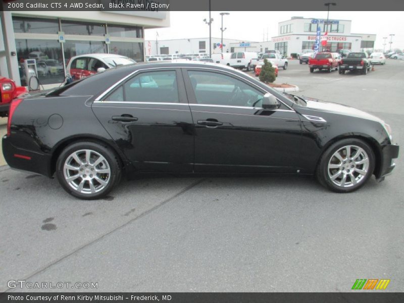 Black Raven / Ebony 2008 Cadillac CTS 4 AWD Sedan