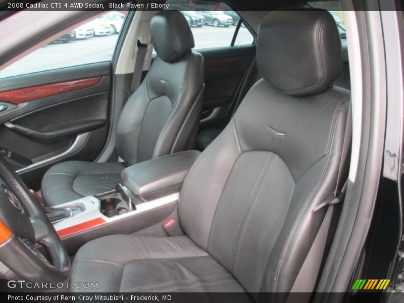 Front Seat of 2008 CTS 4 AWD Sedan