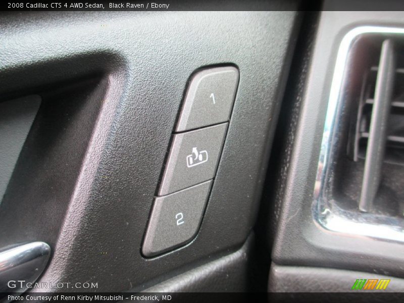 Black Raven / Ebony 2008 Cadillac CTS 4 AWD Sedan
