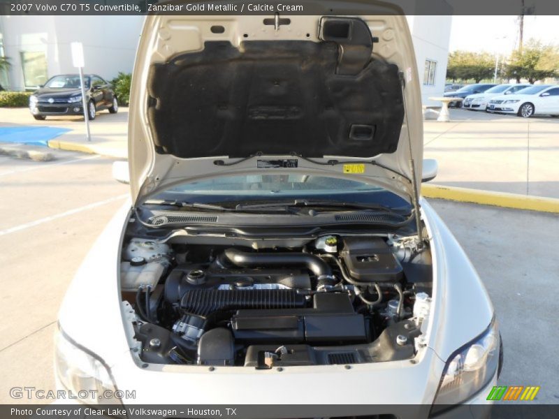 Zanzibar Gold Metallic / Calcite Cream 2007 Volvo C70 T5 Convertible