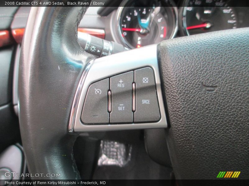 Controls of 2008 CTS 4 AWD Sedan