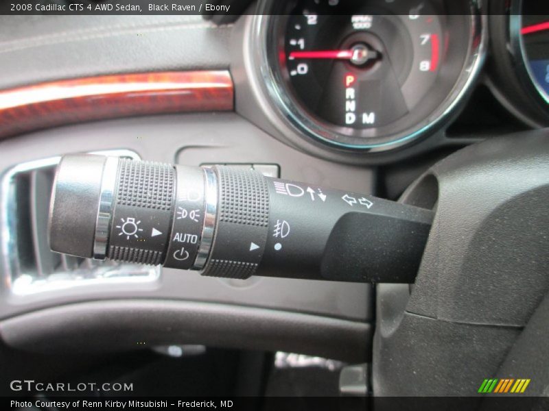 Controls of 2008 CTS 4 AWD Sedan