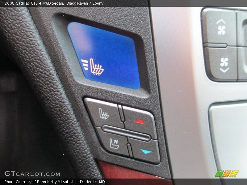 Controls of 2008 CTS 4 AWD Sedan