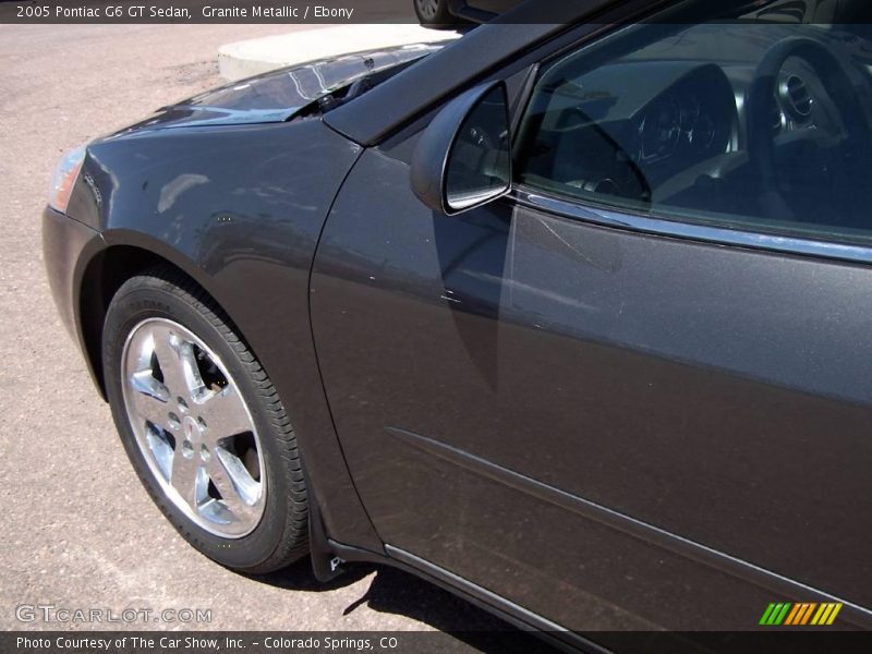 Granite Metallic / Ebony 2005 Pontiac G6 GT Sedan