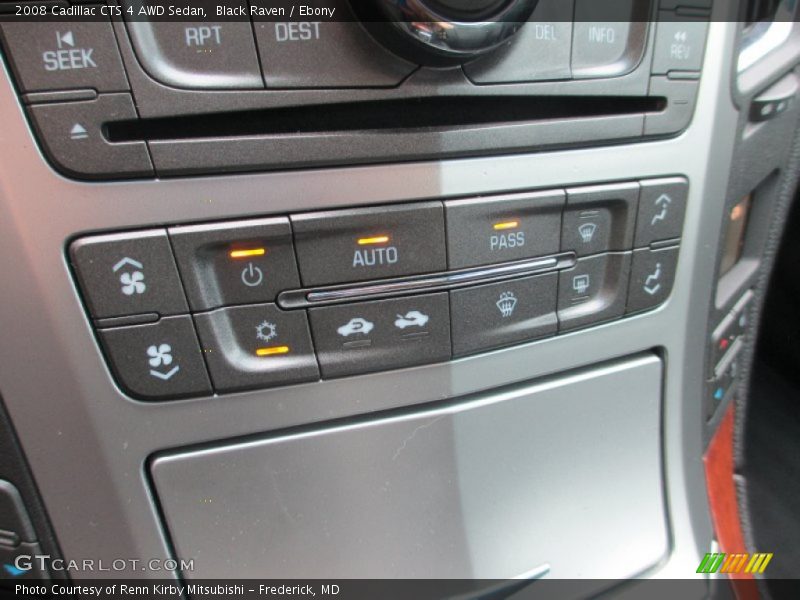 Controls of 2008 CTS 4 AWD Sedan