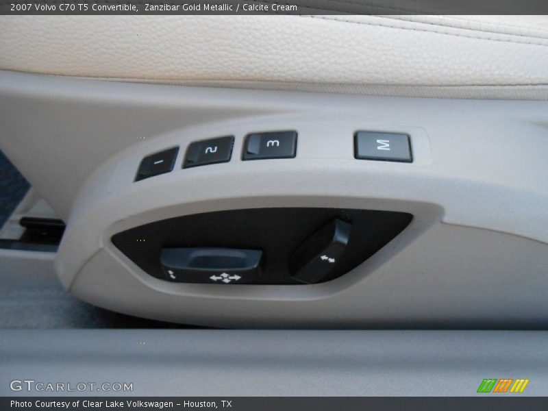Zanzibar Gold Metallic / Calcite Cream 2007 Volvo C70 T5 Convertible