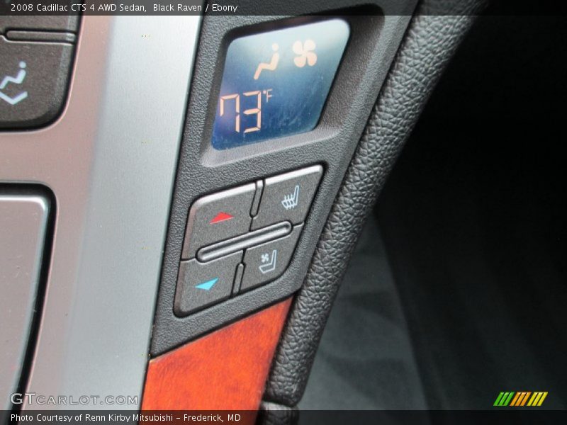 Controls of 2008 CTS 4 AWD Sedan