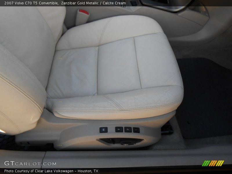 Zanzibar Gold Metallic / Calcite Cream 2007 Volvo C70 T5 Convertible