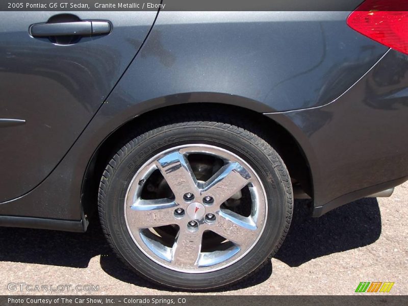 Granite Metallic / Ebony 2005 Pontiac G6 GT Sedan