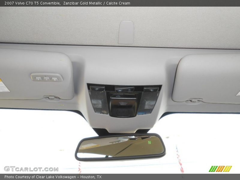 Zanzibar Gold Metallic / Calcite Cream 2007 Volvo C70 T5 Convertible