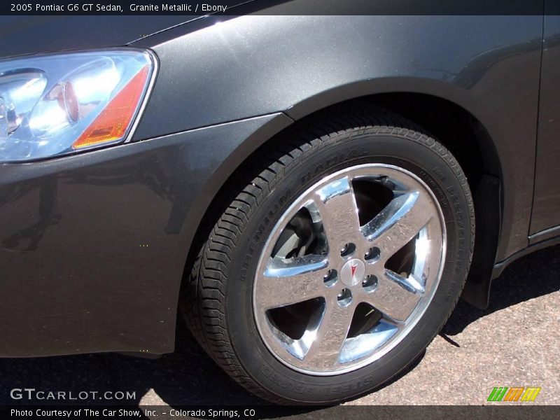 Granite Metallic / Ebony 2005 Pontiac G6 GT Sedan