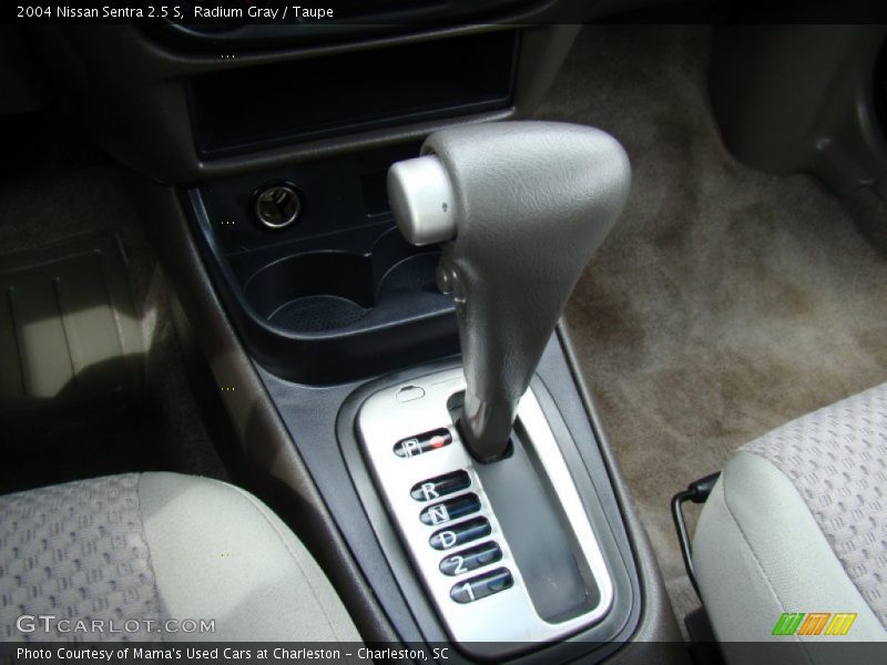 Radium Gray / Taupe 2004 Nissan Sentra 2.5 S