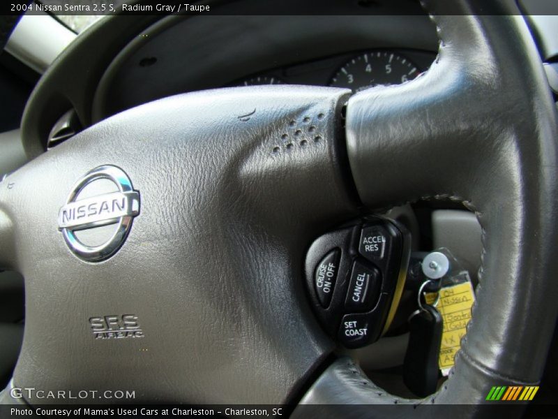 Radium Gray / Taupe 2004 Nissan Sentra 2.5 S