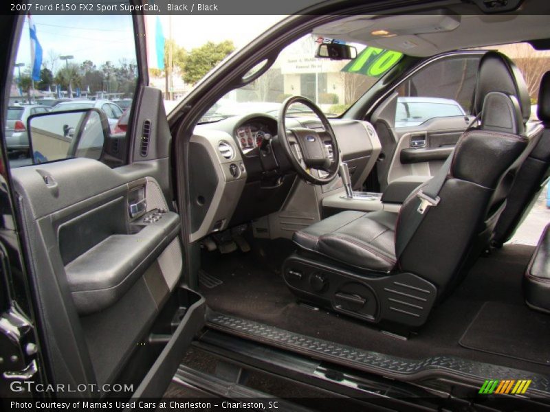 Black / Black 2007 Ford F150 FX2 Sport SuperCab
