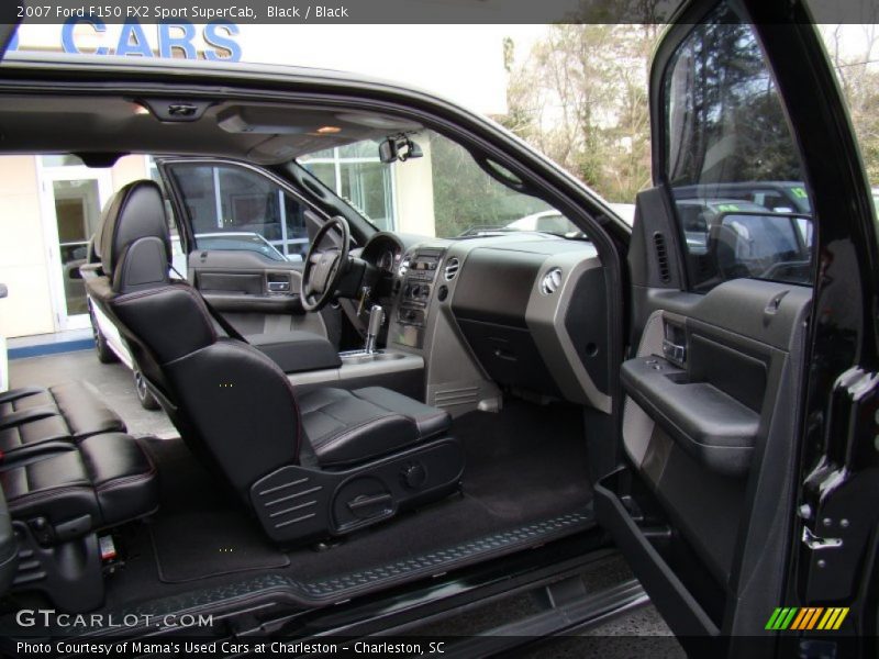 Black / Black 2007 Ford F150 FX2 Sport SuperCab